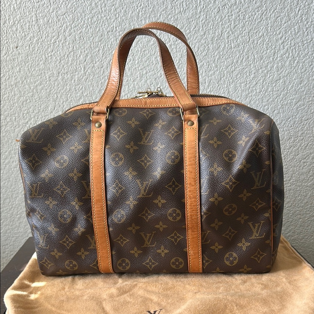 Louis Vuitton Brown Monogram Sac Souple 35 Bag